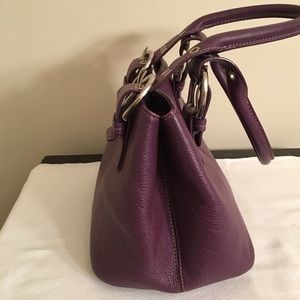 clarks purple bag